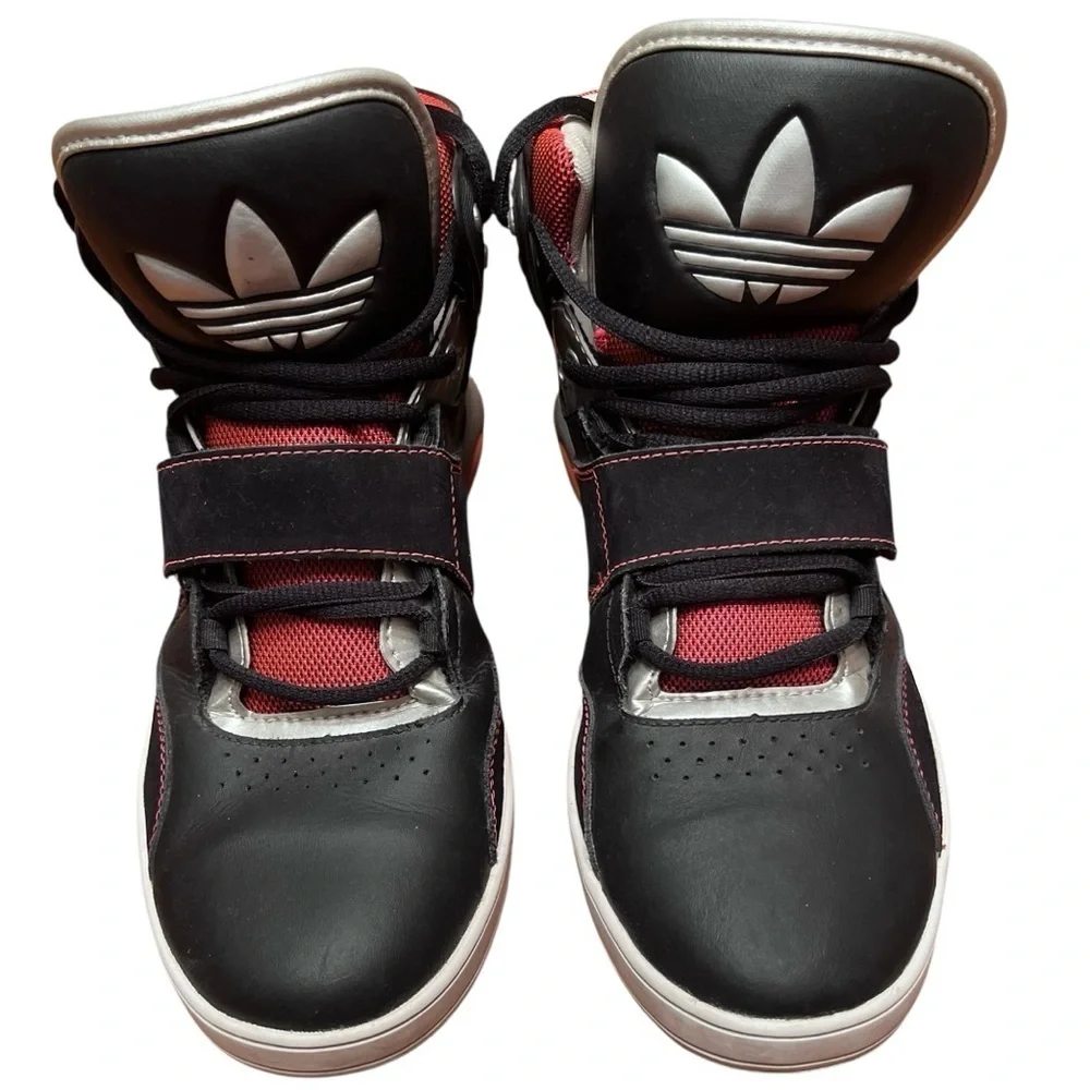Adidas Roundhouse Mid Orange/Black/Silver Size 10